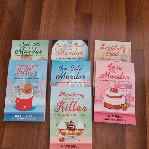 A Freshly Baked Cozy Mystery Series by Kate Bell & Kathleen Suzette (Books 1-7) - Picture 1 of 2